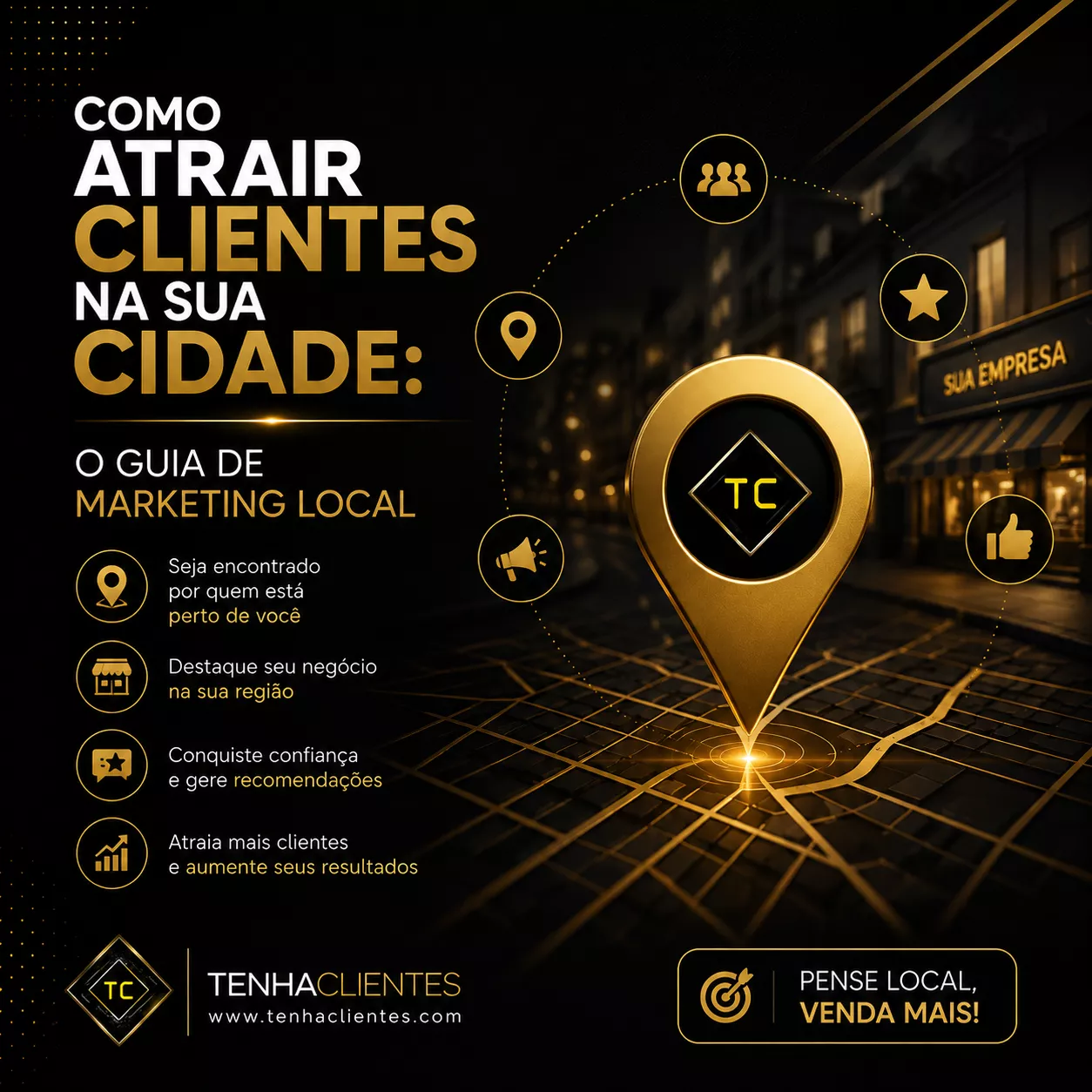 Estratégias de marketing digital sobre como atrair clientes - Tenha Clientes.